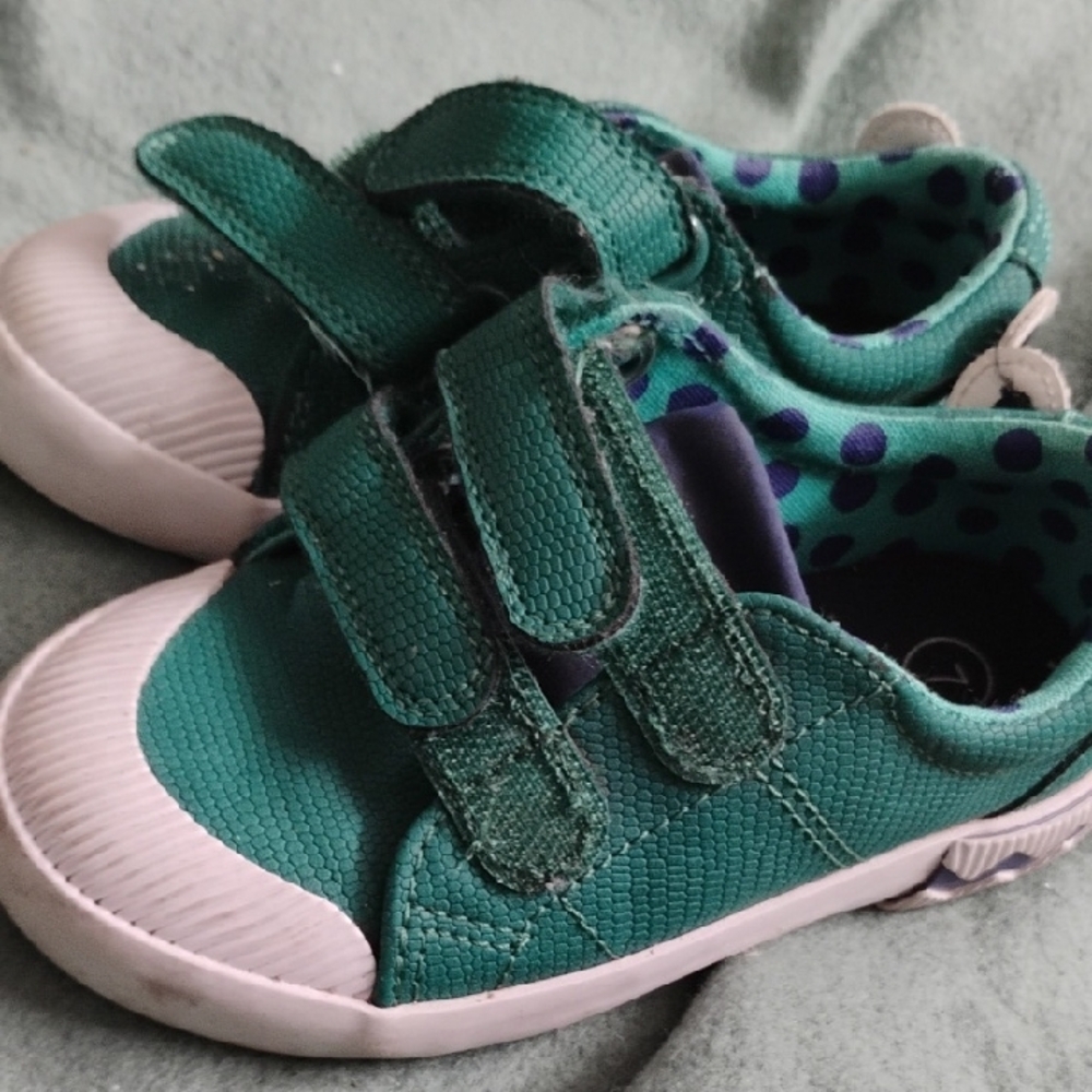 Kids Green Sneakers